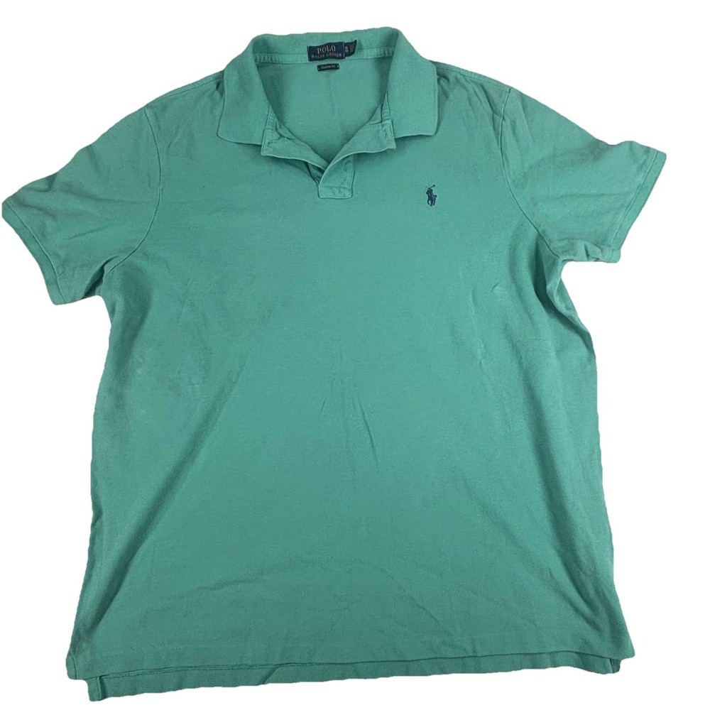 Polo Ralph Lauren Polo Shirt‎ Mens 2XL Classic Fit Short Sleeve Casual Golf Top